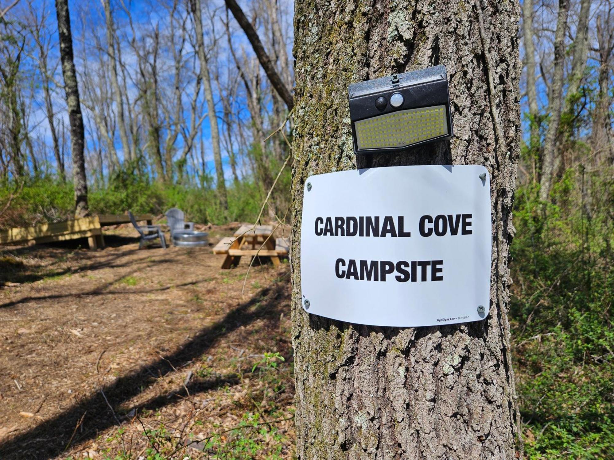 Cardinal Cove Campsite At Hocking Vacations - Tent Not Included โลแกน ภายนอก รูปภาพ